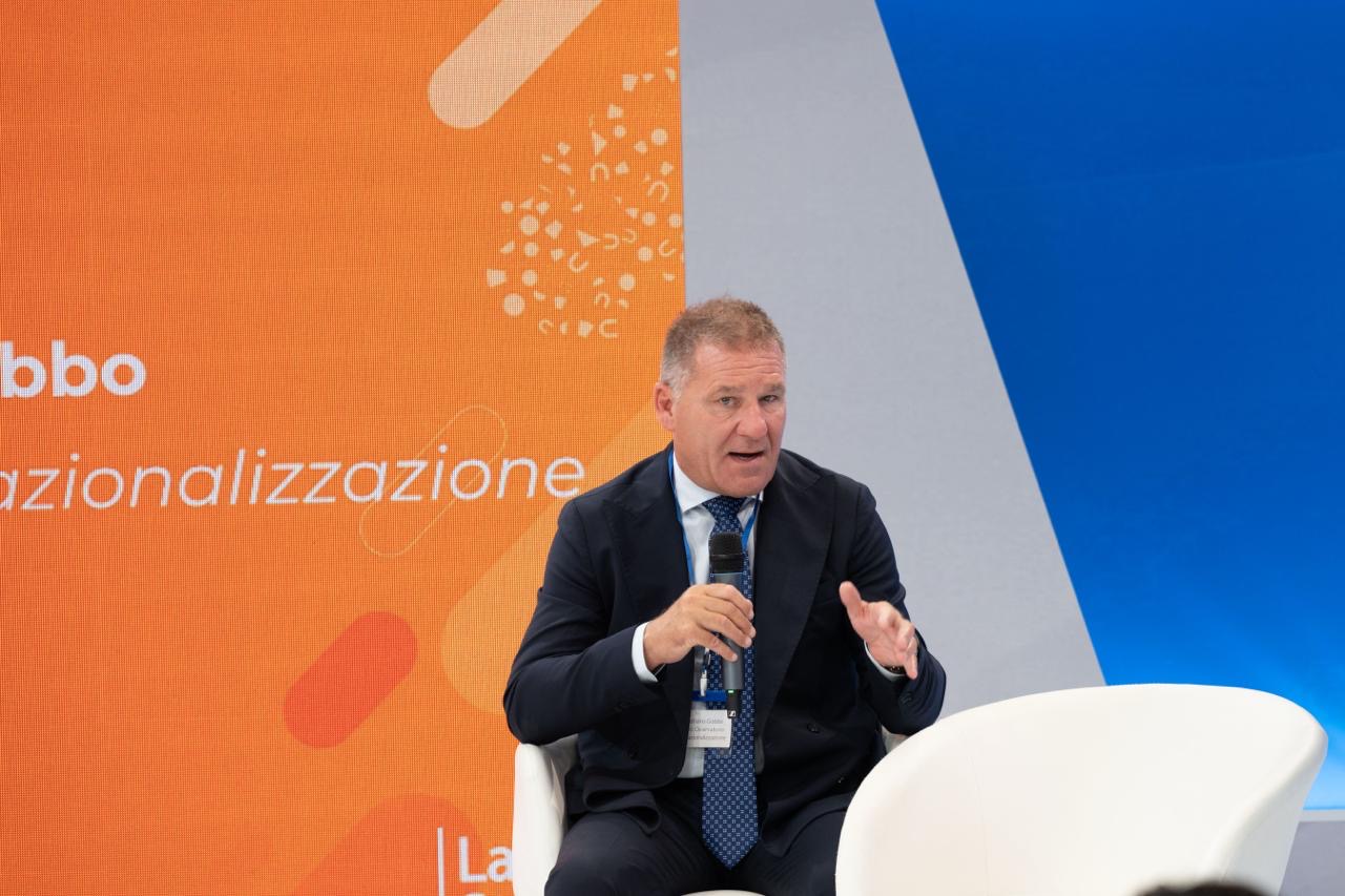 Intervento durante l'evento